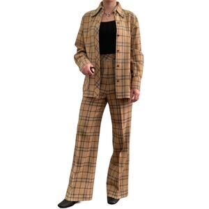 1970s Koret of California Plaid Pantsuit